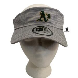 New Era Oakland Athletics Distinct Baseball MLB Adjustable Visor Hat Brand New